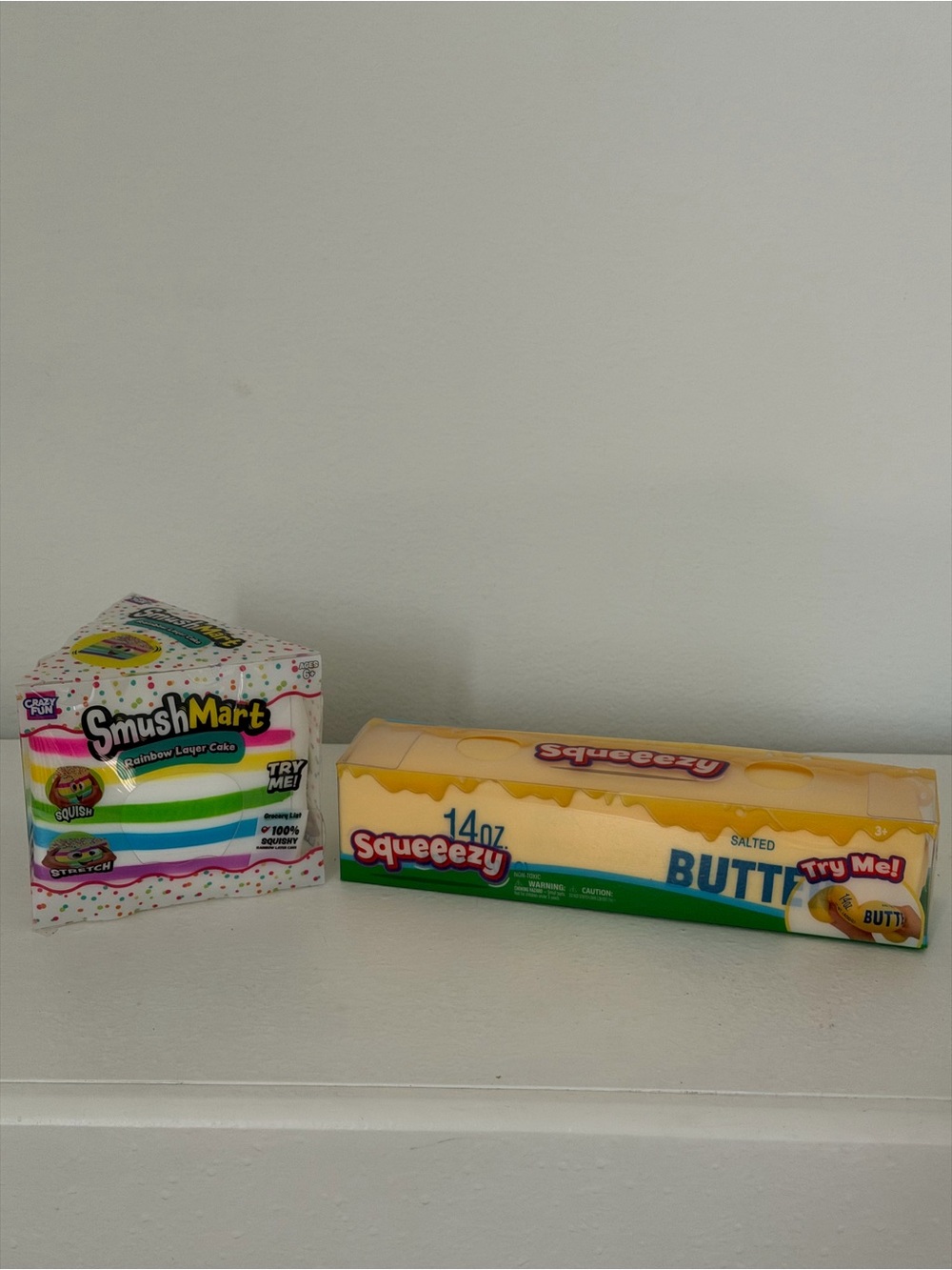 RMS Crazy Fun Cake Squishy & Squeeezy Butter Bundle